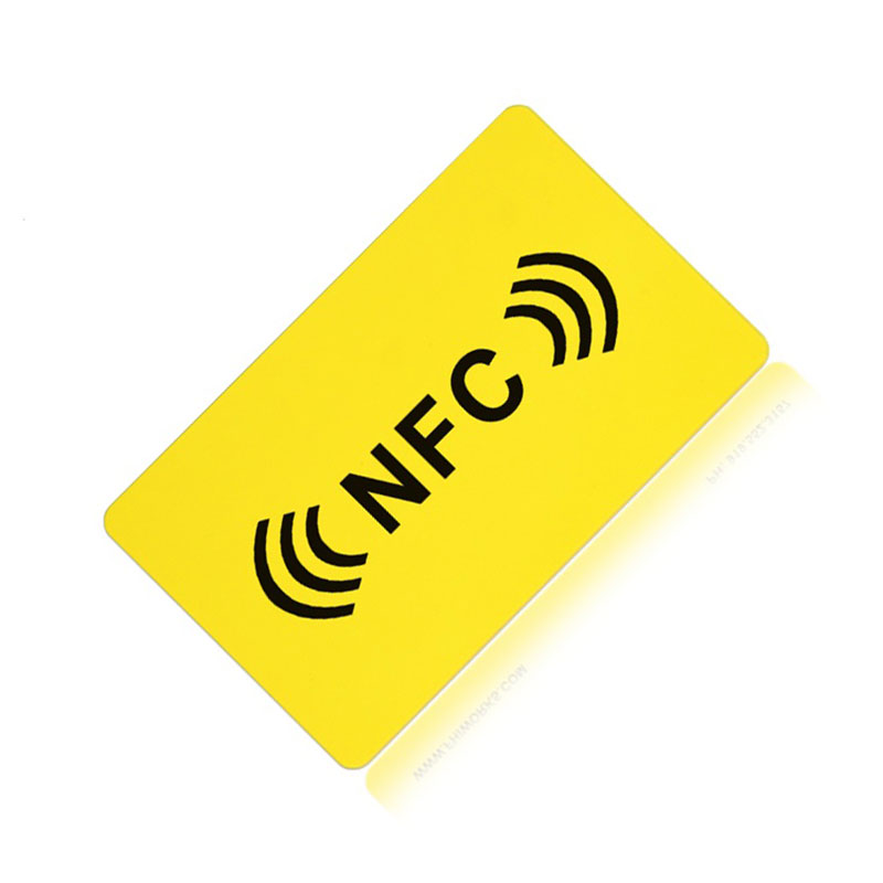 13.56MHZ تردد بلاستيك RFID Nfc أمان الدفع بدون تلامس nfc البطاقة الذكية