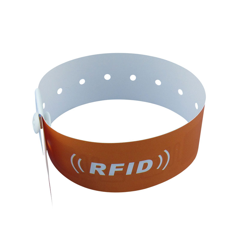 مرة واحدة استخدام الأساور الرياضية ورقة سوار RFID المتاح للاجتماعات الرياضية