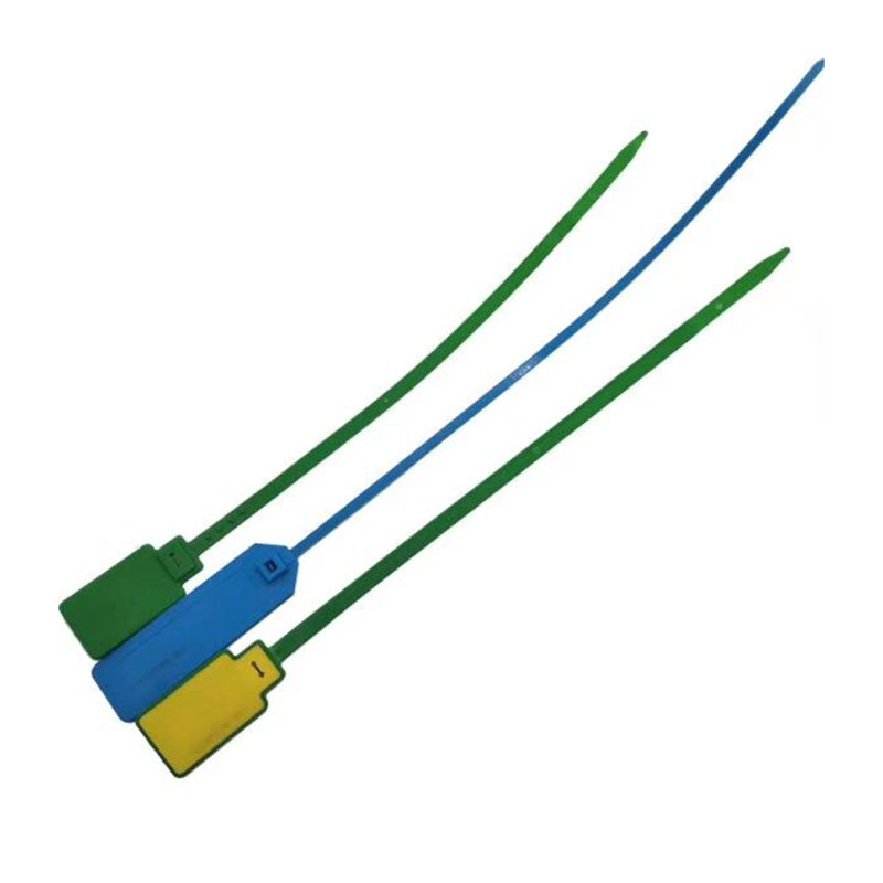 الختم السلبي للكابل البلاستيكي UHF تسميات Rfid Cable Tie Tag